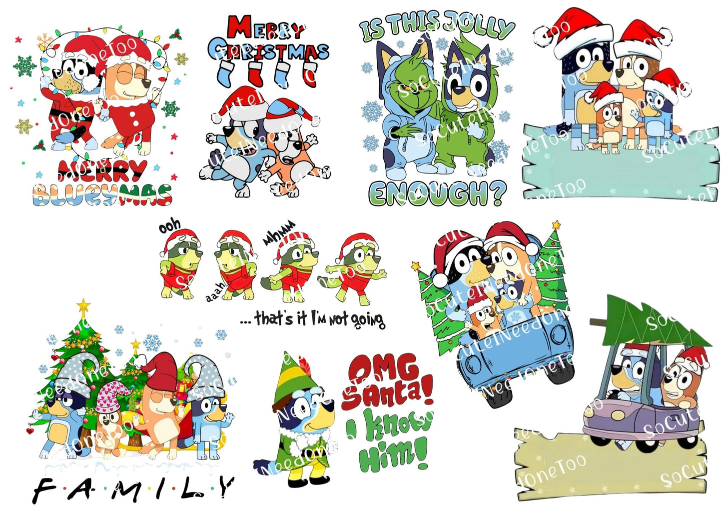 Bluey_Christmas_2_ Waterslide Decals Socuteineedonetoo