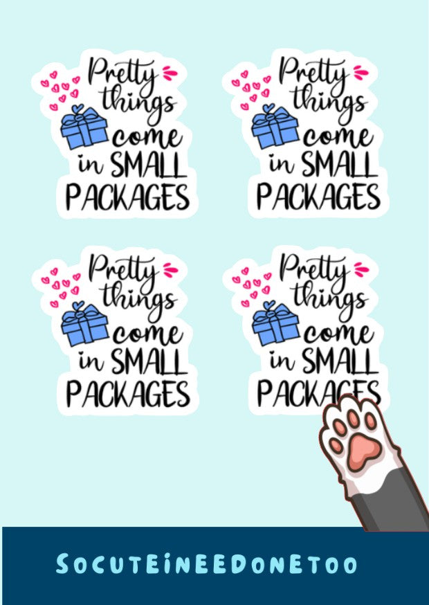 Business Stickers - Pretty Things Inside
