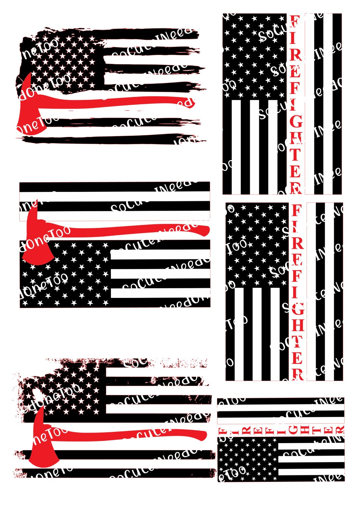 Firefighter_4 Waterslide Decals Socuteineedonetoo