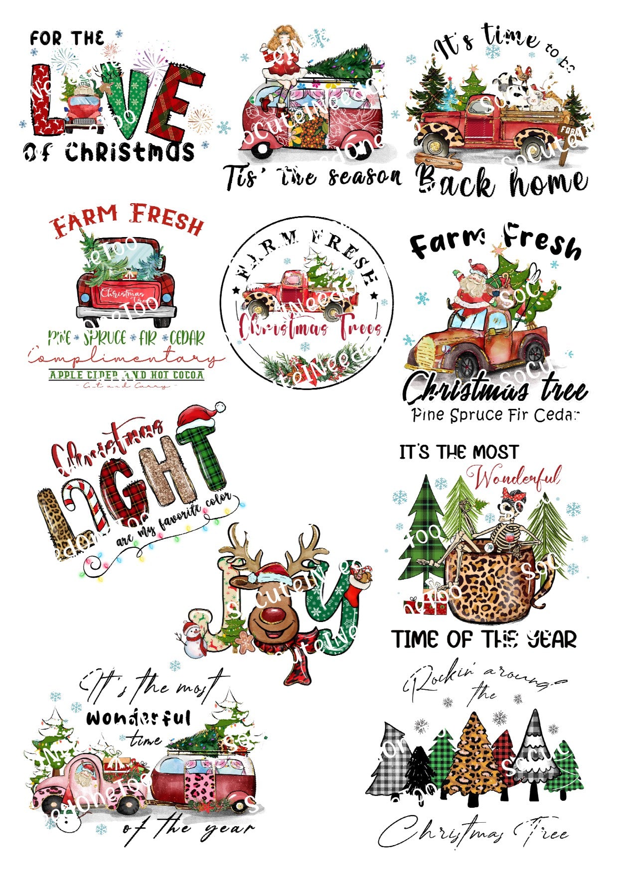 For The Love Of Christmas Waterslides