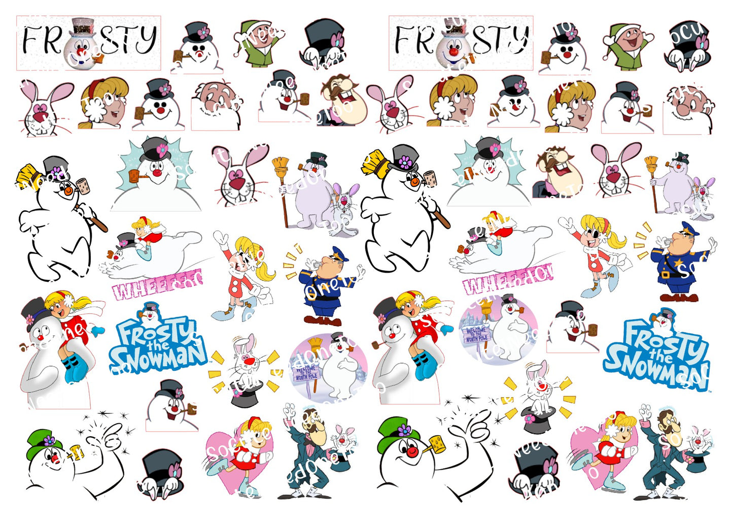 Frosty the snowman Smaller Images