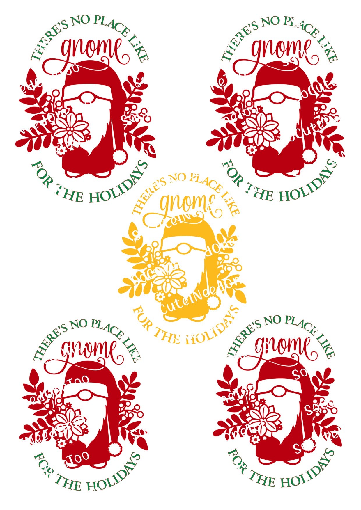 Gnome_2 Waterslide Decals SoCuteINeedOnetoo