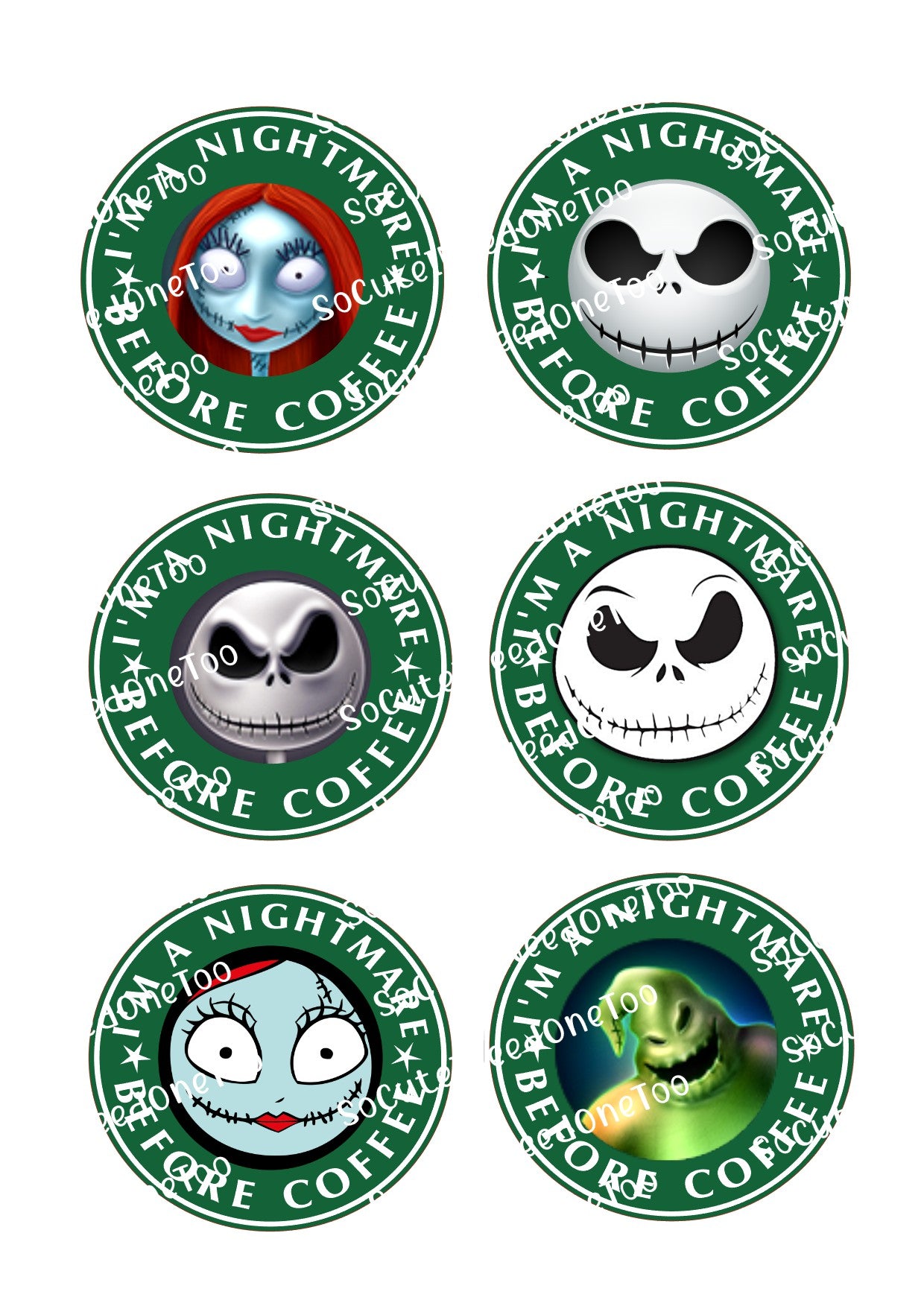 Jack Skellington - I'm A Nightmare Before Coffee