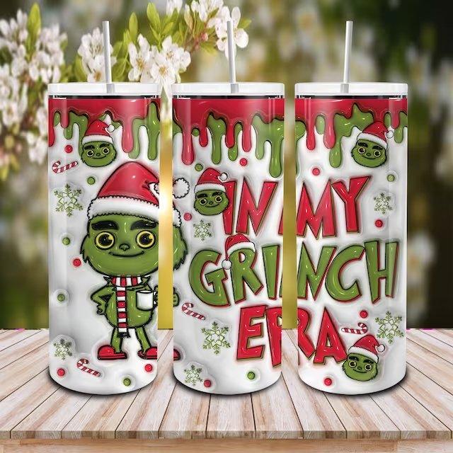 Grinch Christmas Waterslide Wrap Collection A - SoCuteINeedOneToo