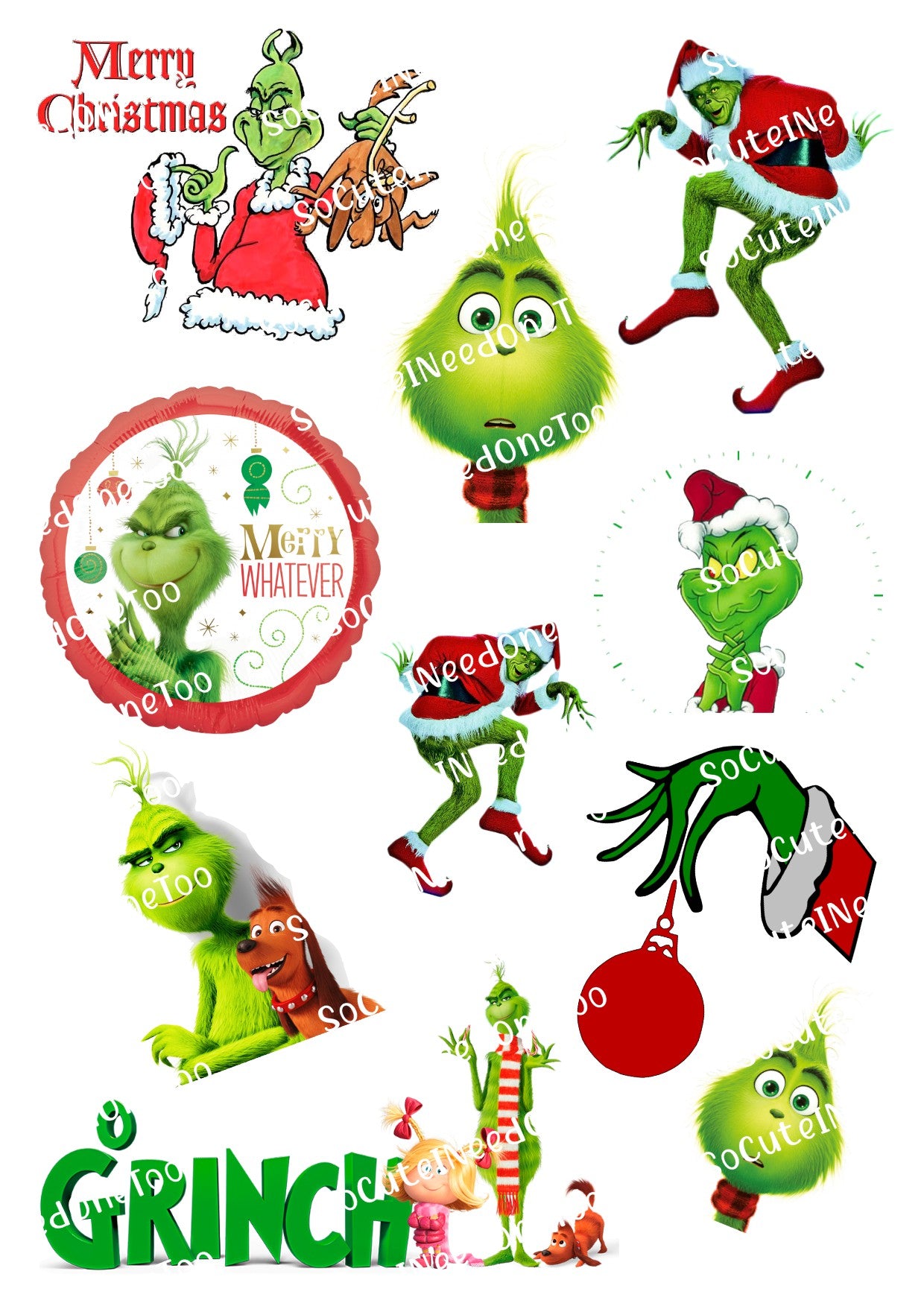 grinch-merry-christmas-waterslide decals socuteineedonetoo
