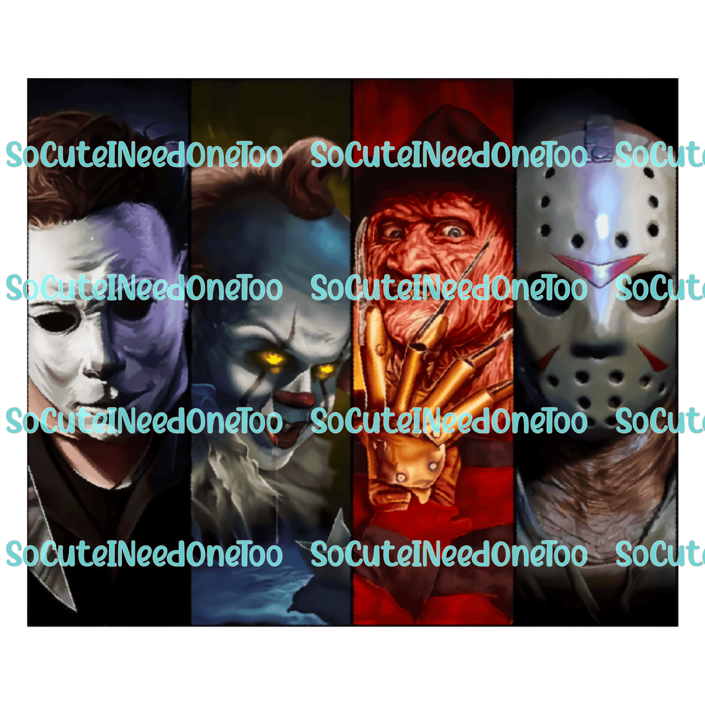 HORROR SELECTION Waterslide Wraps - SoCuteINeedOneToo