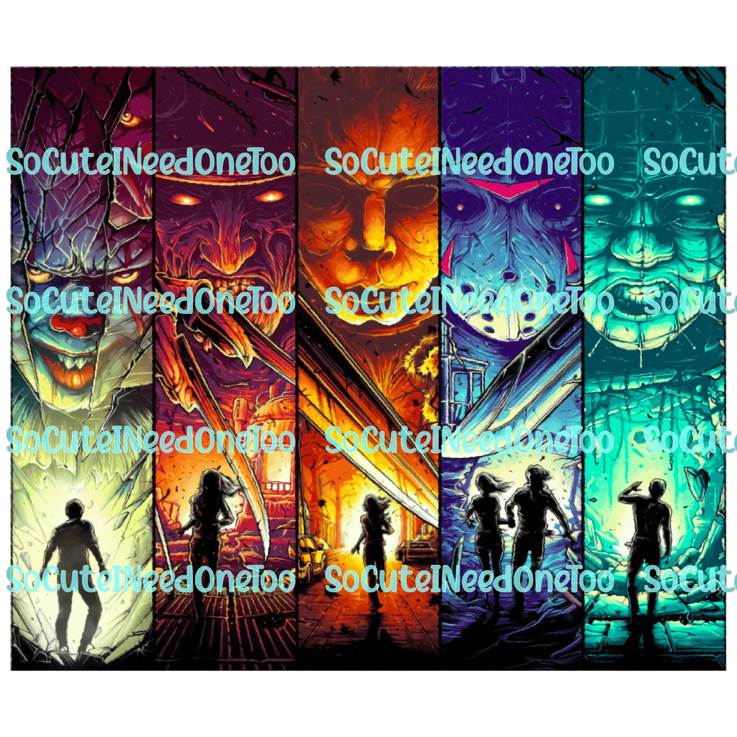 HORROR SELECTION Waterslide Wraps - SoCuteINeedOneToo