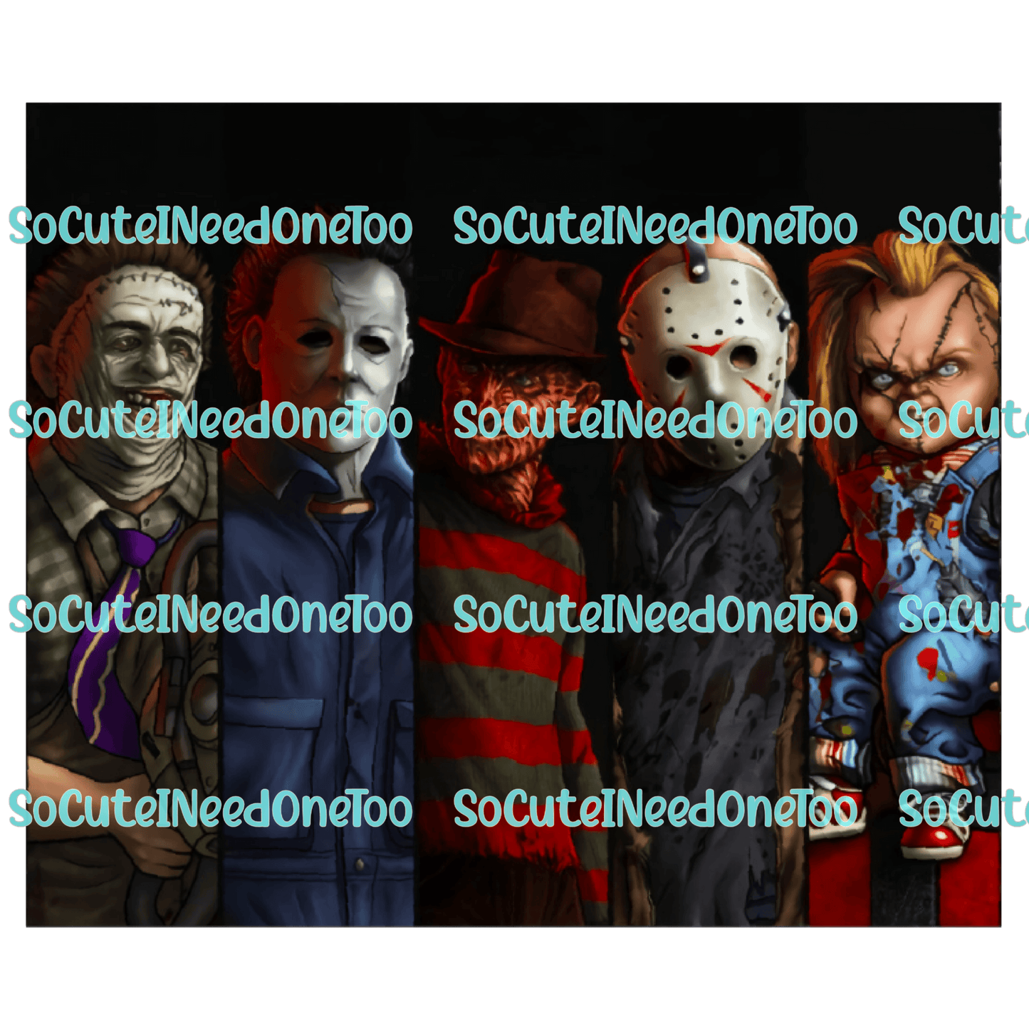 HORROR SELECTION Waterslide Wraps - SoCuteINeedOneToo