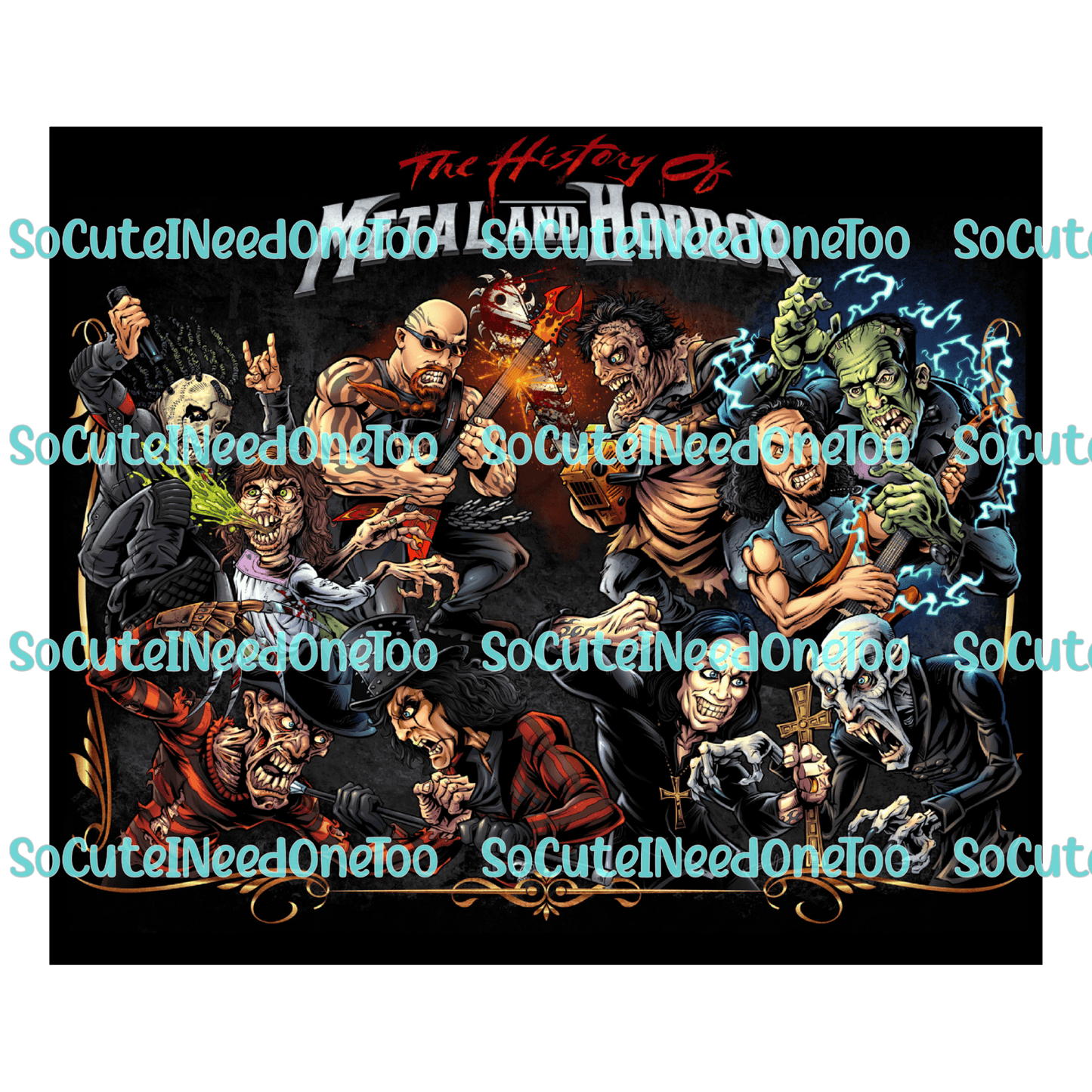 HORROR SELECTION Waterslide Wraps - SoCuteINeedOneToo