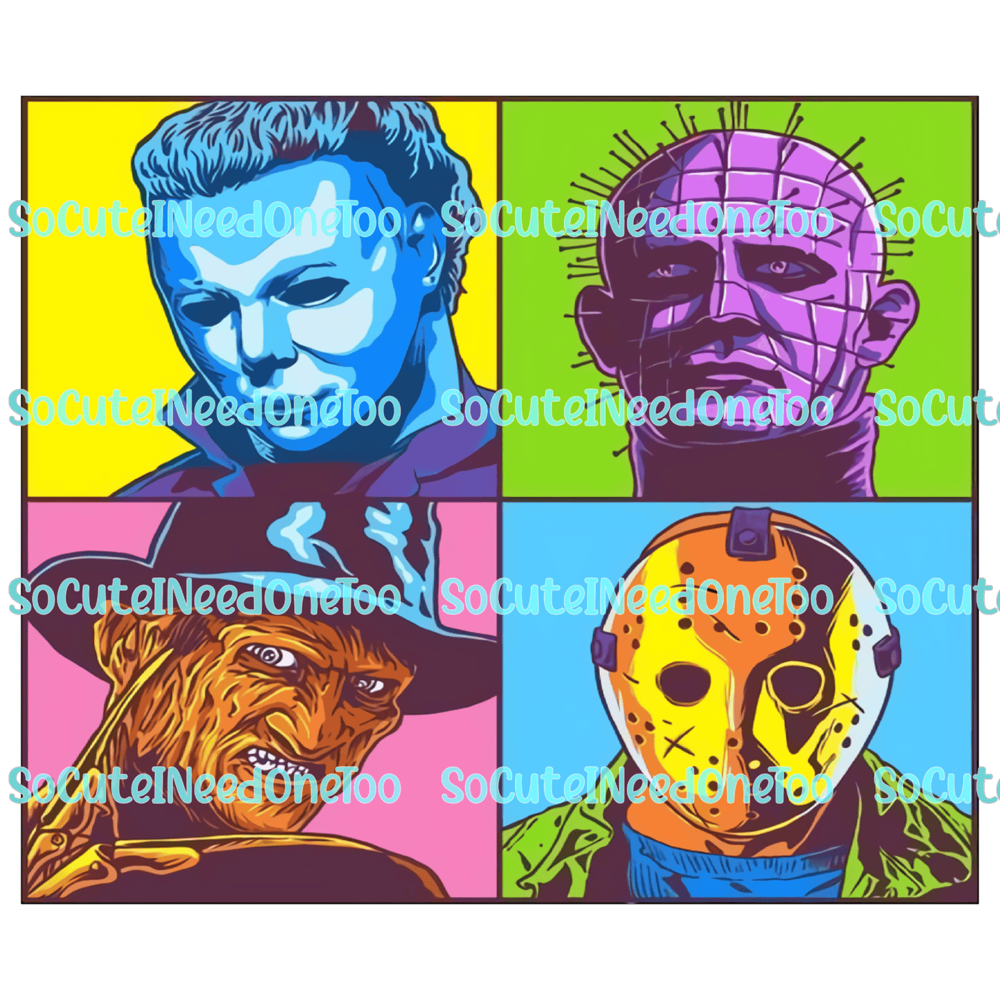 HORROR SELECTION Waterslide Wraps - SoCuteINeedOneToo