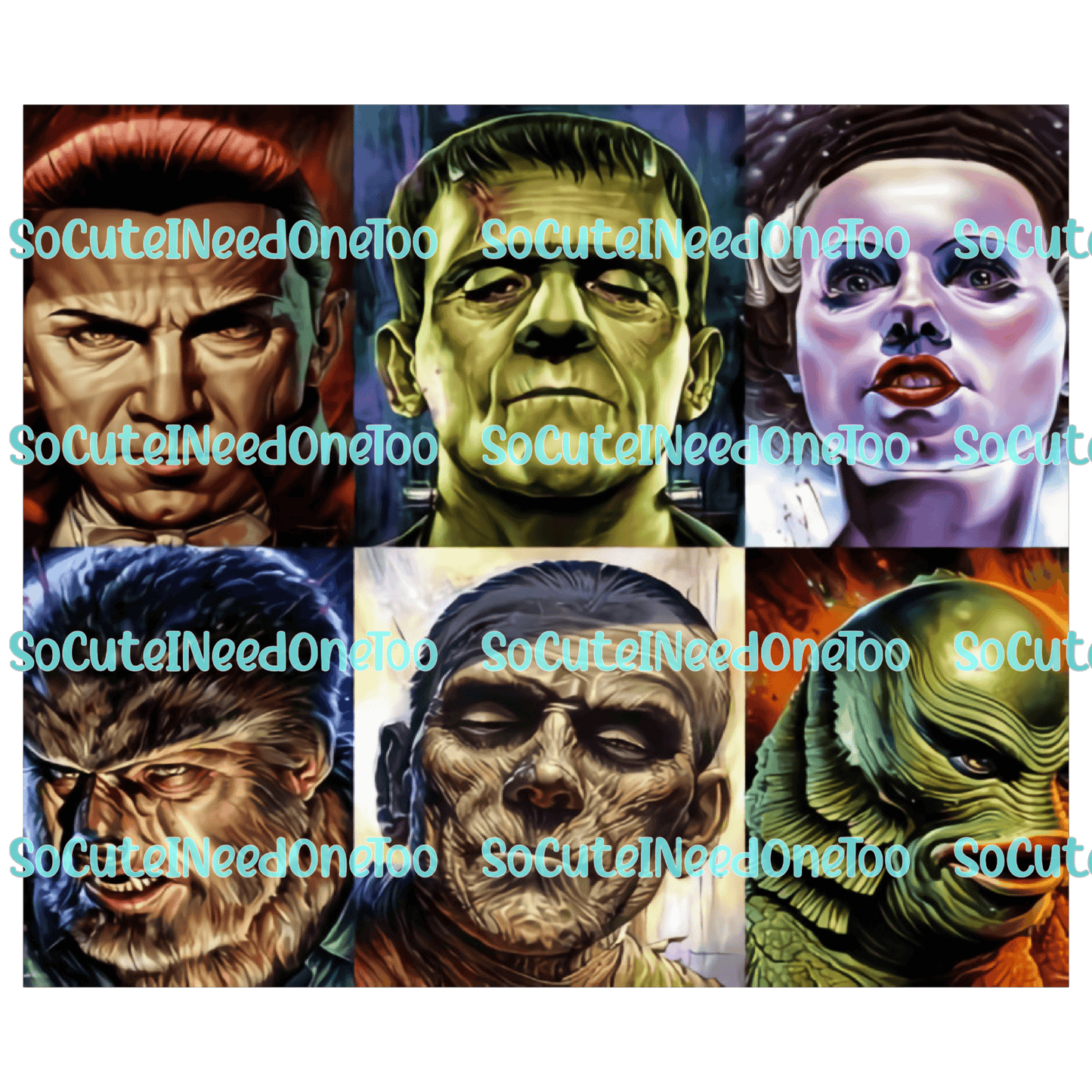 HORROR SELECTION Waterslide Wraps - SoCuteINeedOneToo