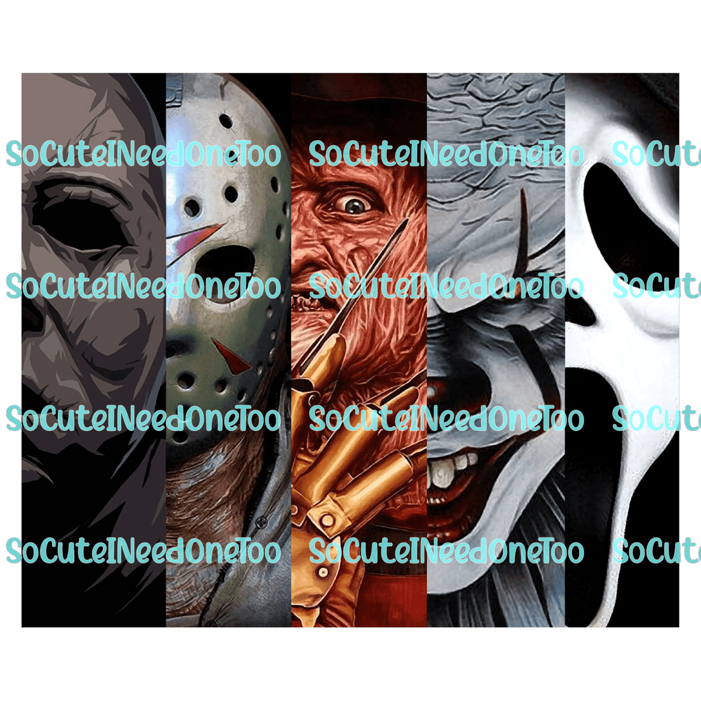 HORROR SELECTION Waterslide Wraps - SoCuteINeedOneToo