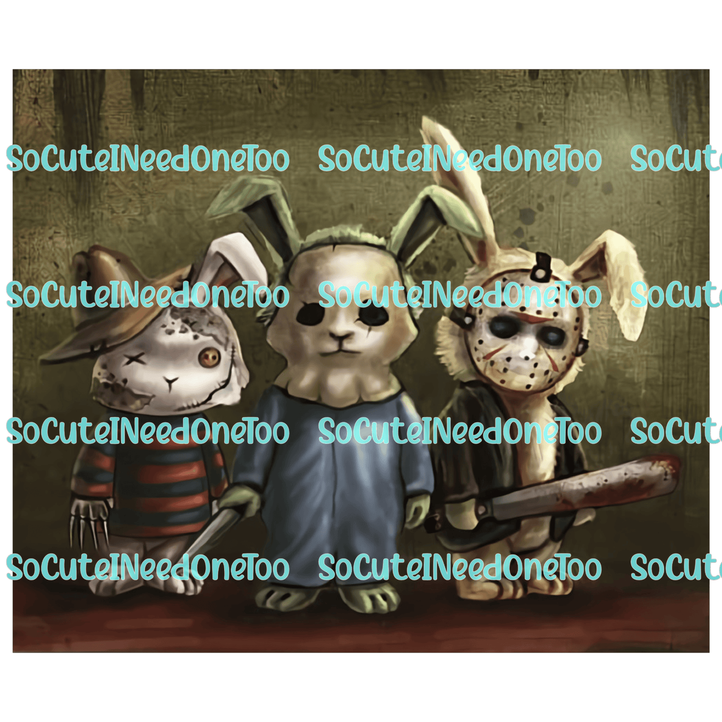 HORROR SELECTION Waterslide Wraps - SoCuteINeedOneToo