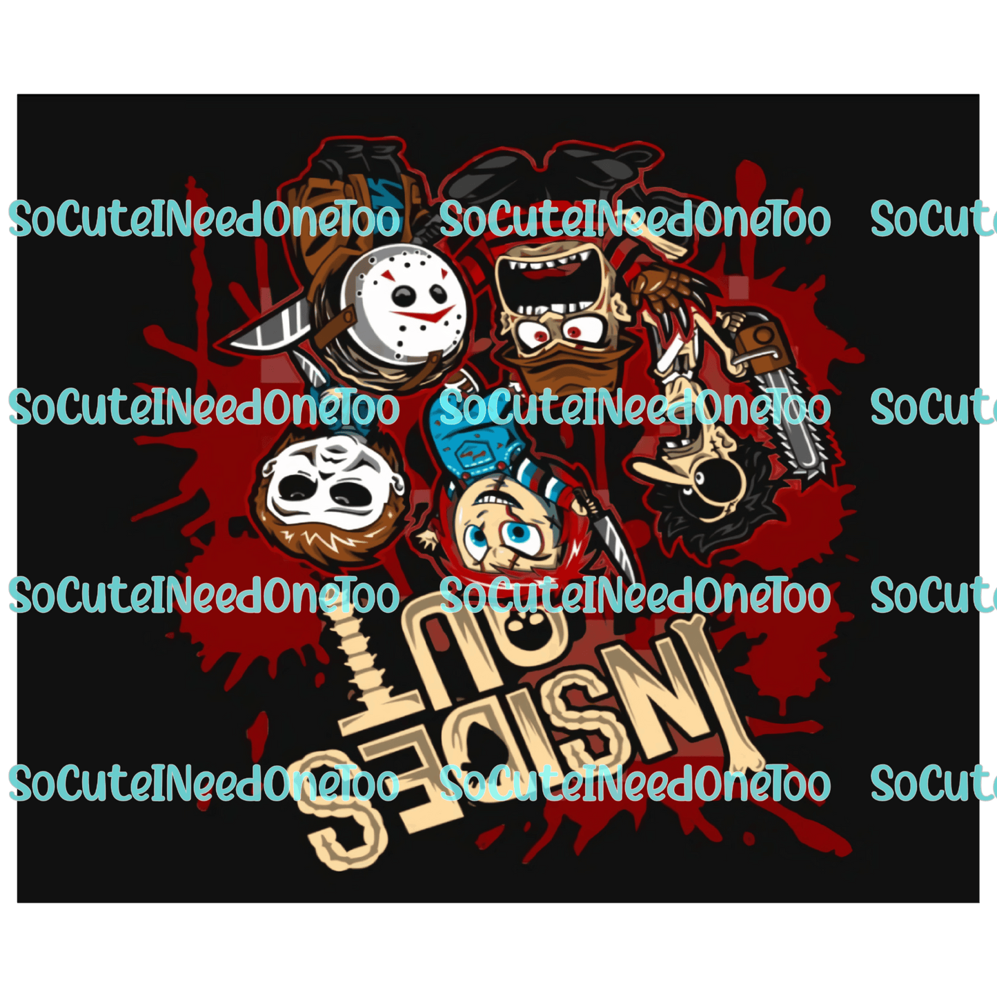 HORROR SELECTION Waterslide Wraps - SoCuteINeedOneToo