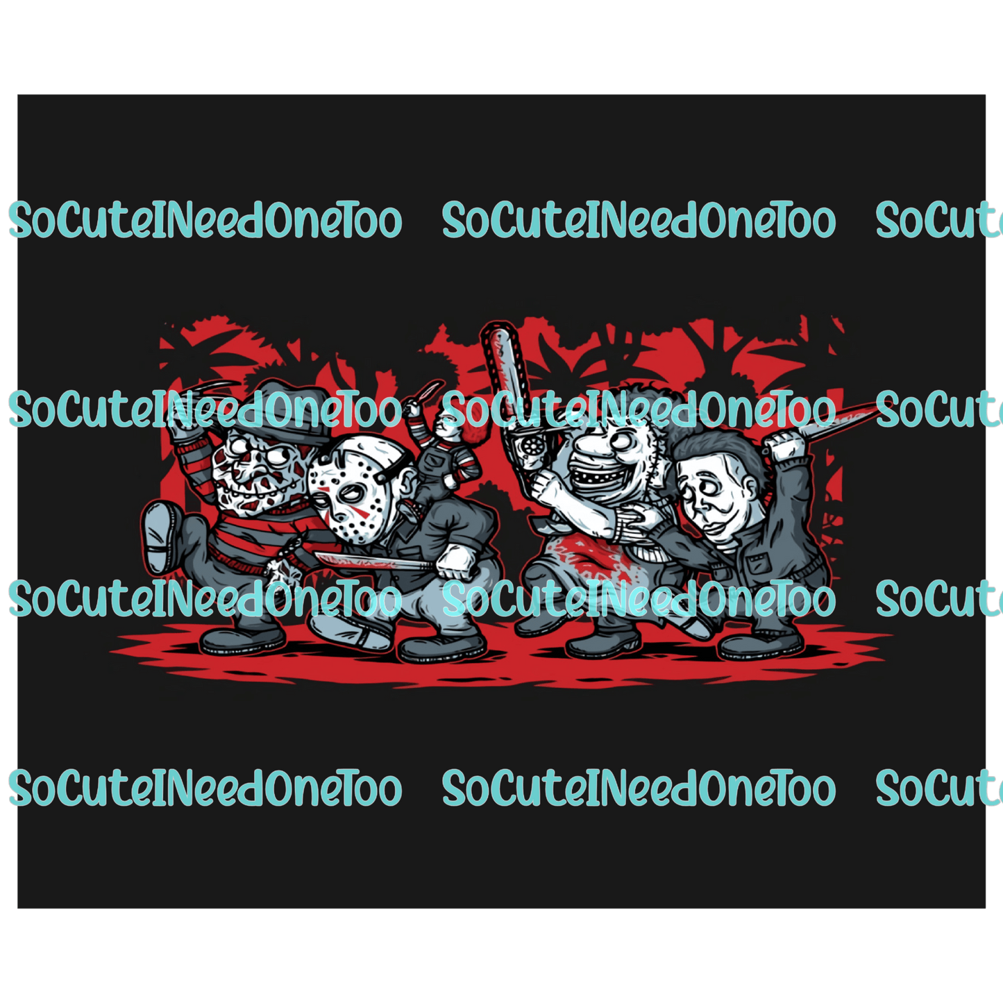 HORROR SELECTION Waterslide Wraps - SoCuteINeedOneToo