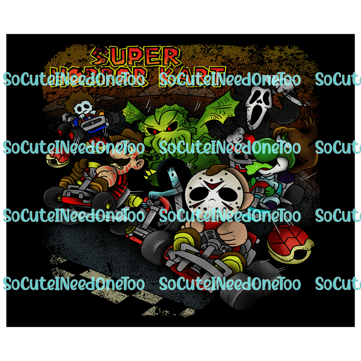 HORROR SELECTION Waterslide Wraps - SoCuteINeedOneToo