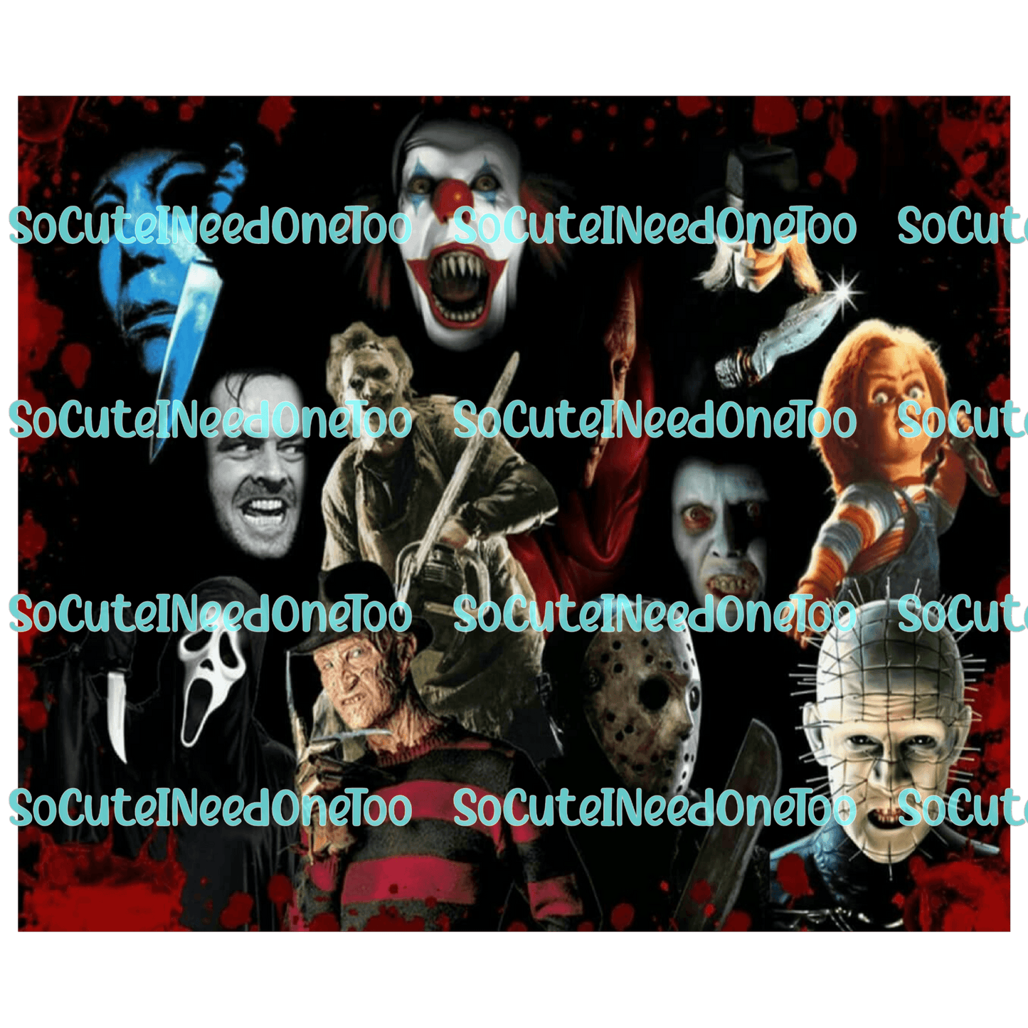 HORROR SELECTION Waterslide Wraps - SoCuteINeedOneToo