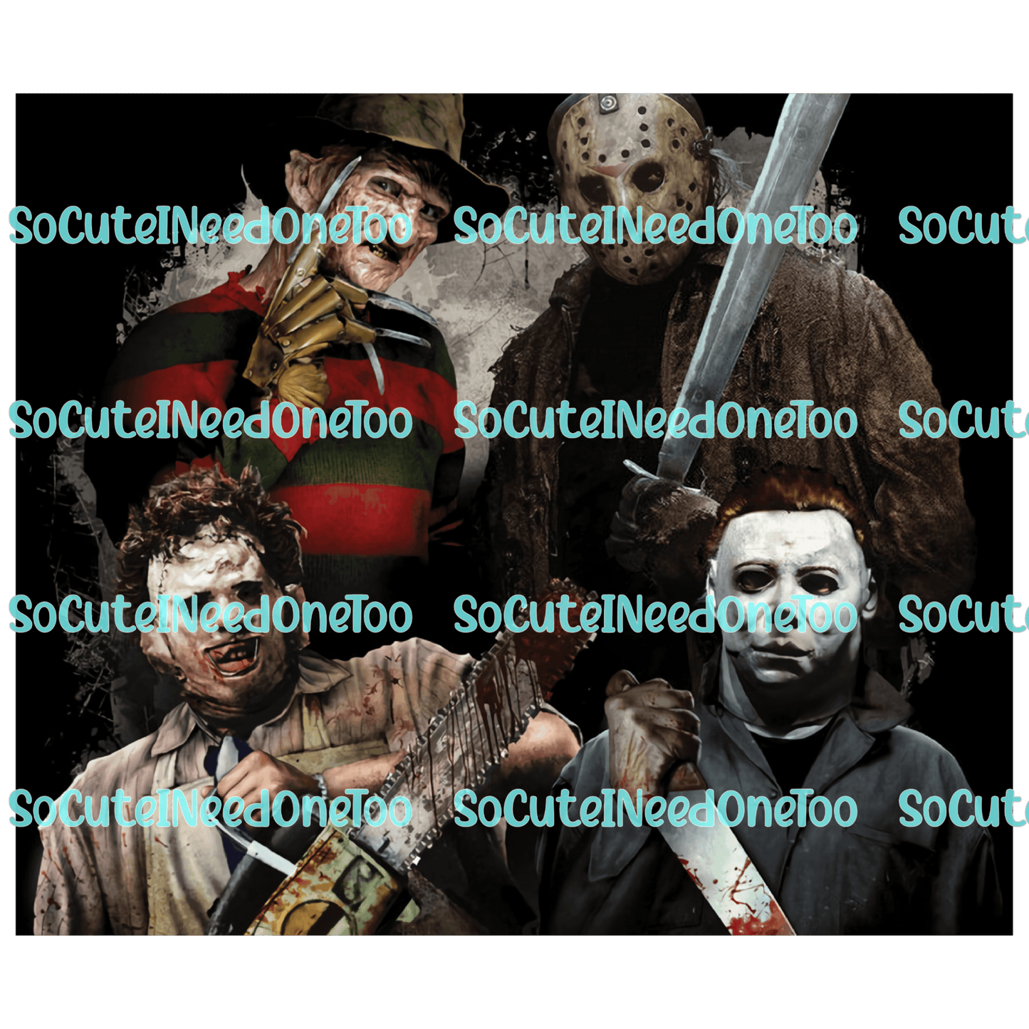 HORROR SELECTION Waterslide Wraps - SoCuteINeedOneToo