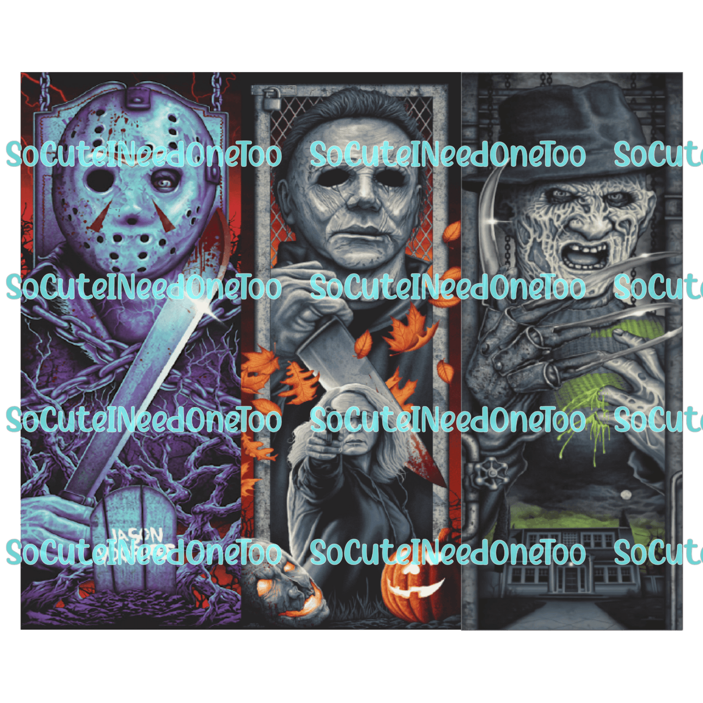 HORROR SELECTION Waterslide Wraps - SoCuteINeedOneToo