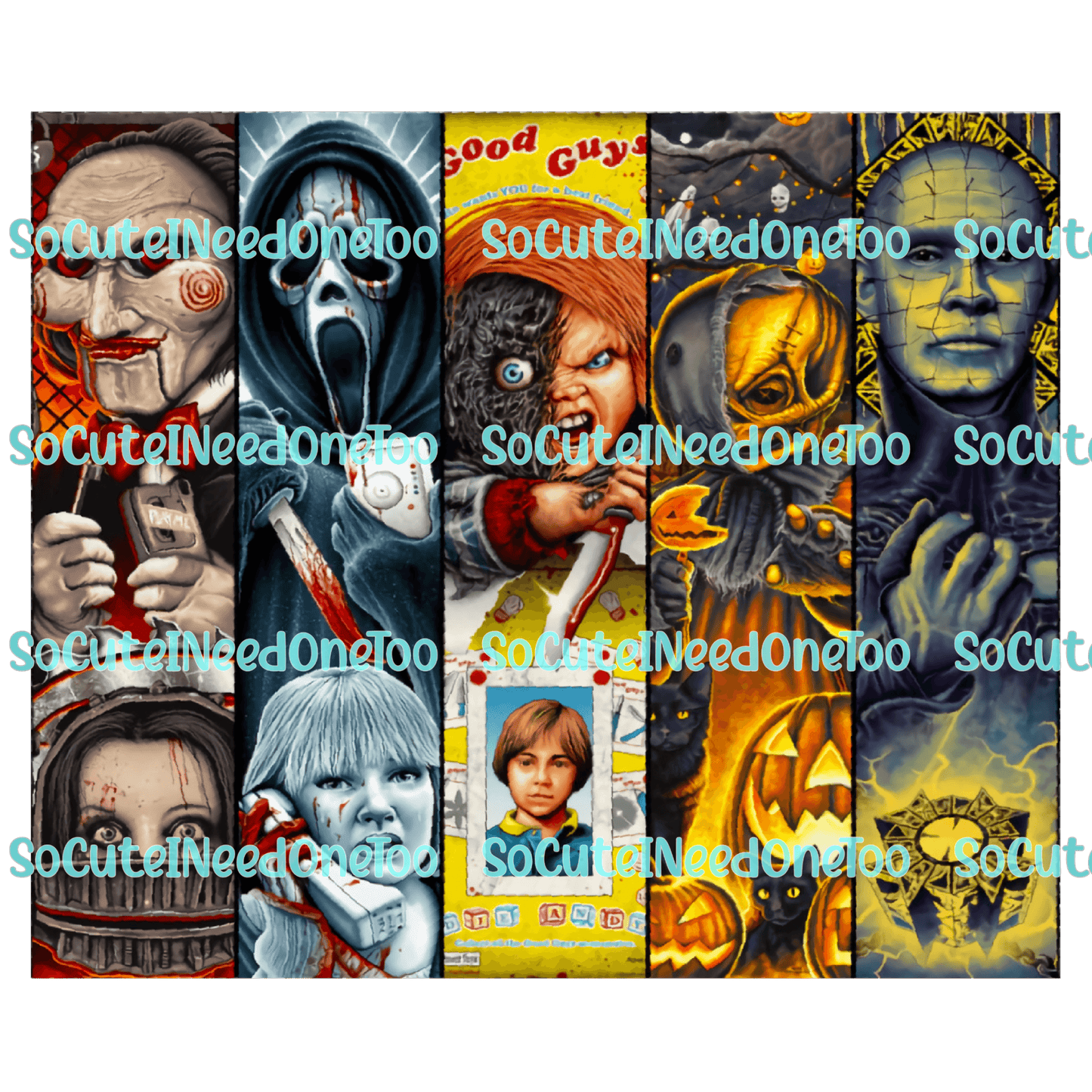 HORROR SELECTION Waterslide Wraps - SoCuteINeedOneToo
