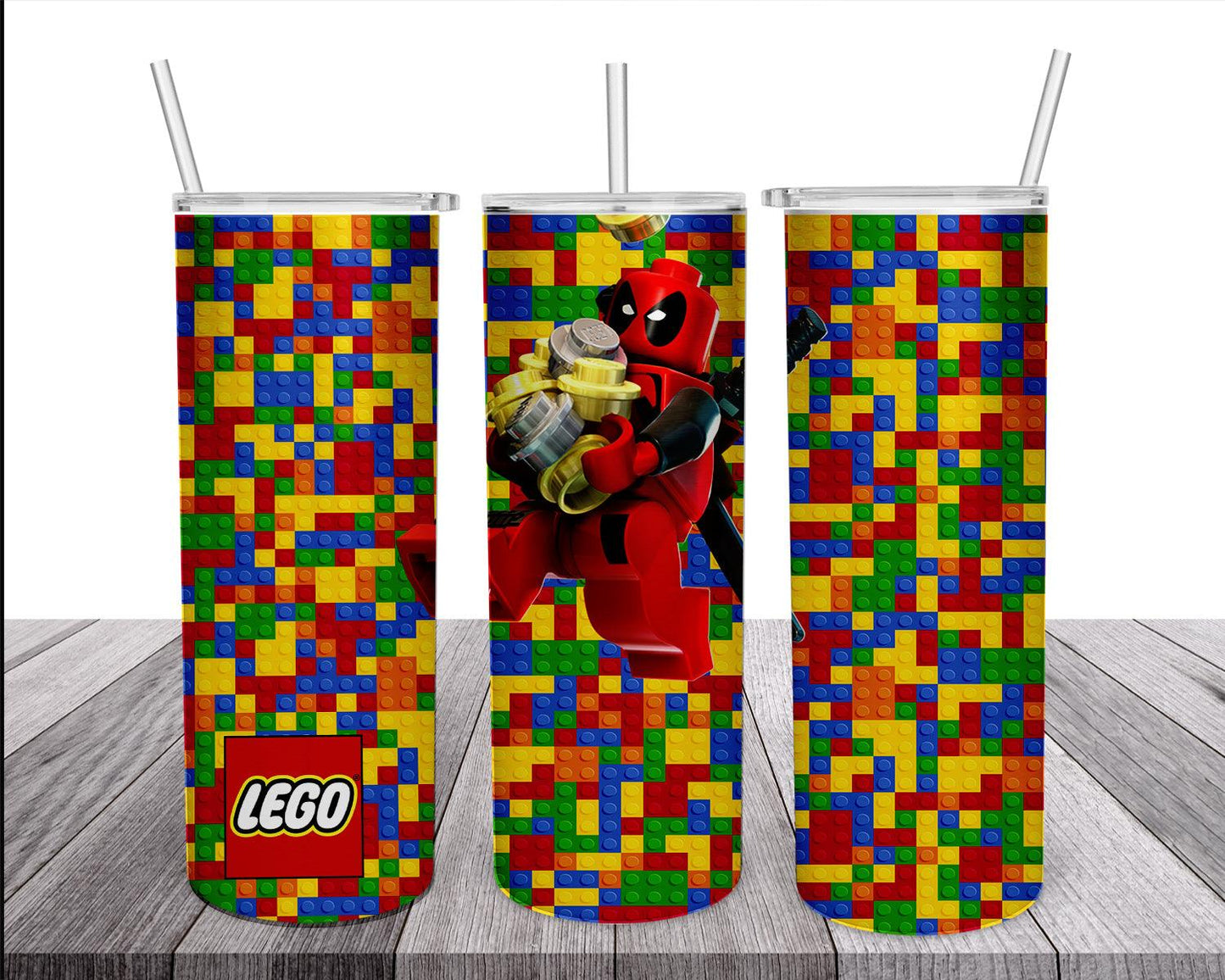 Legos Superheros Waterslide Wraps - SoCuteINeedOneToo