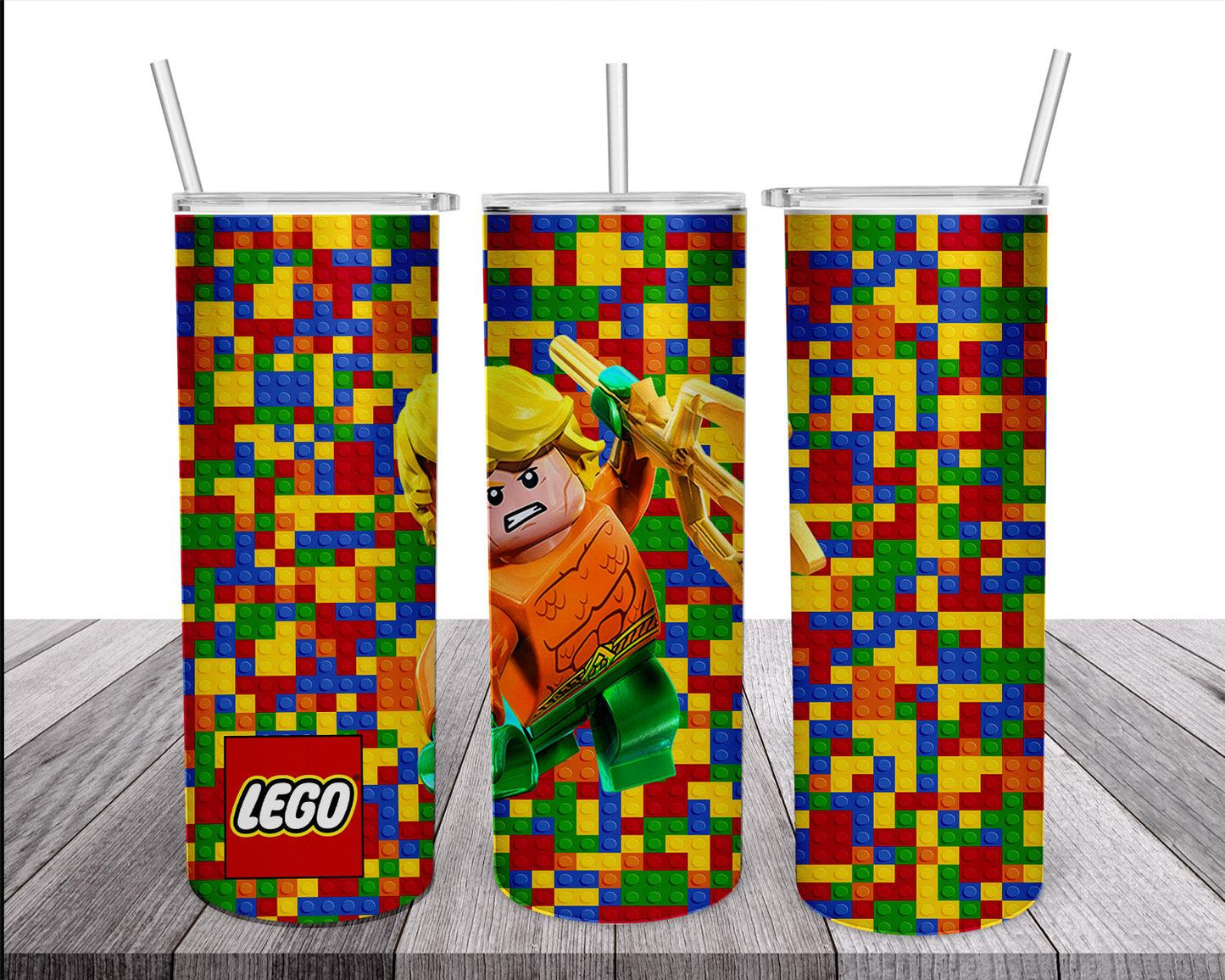 Legos Superheros Waterslide Wraps - SoCuteINeedOneToo