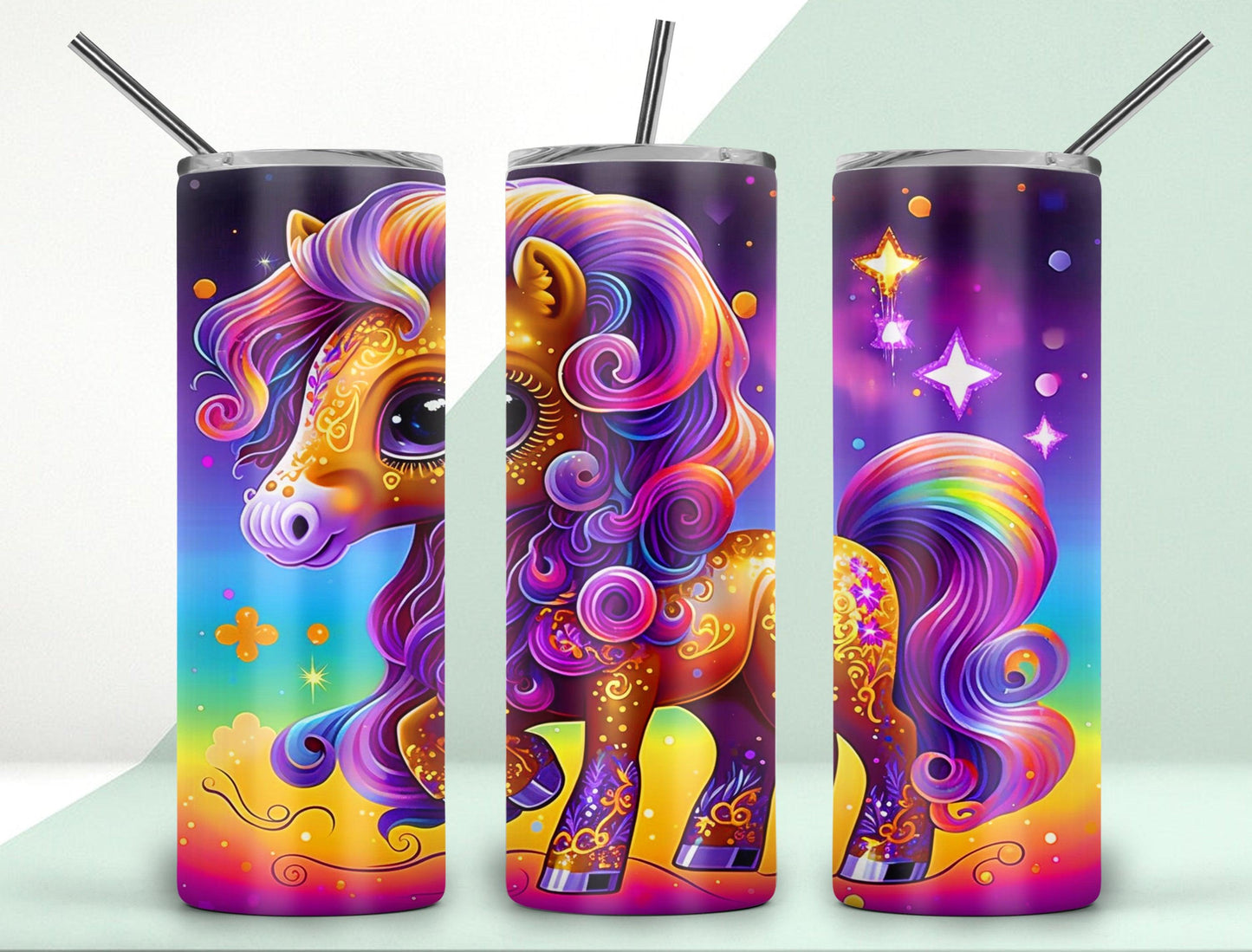 Lisa Frank Style Waterslide Wraps - SoCuteINeedOneToo