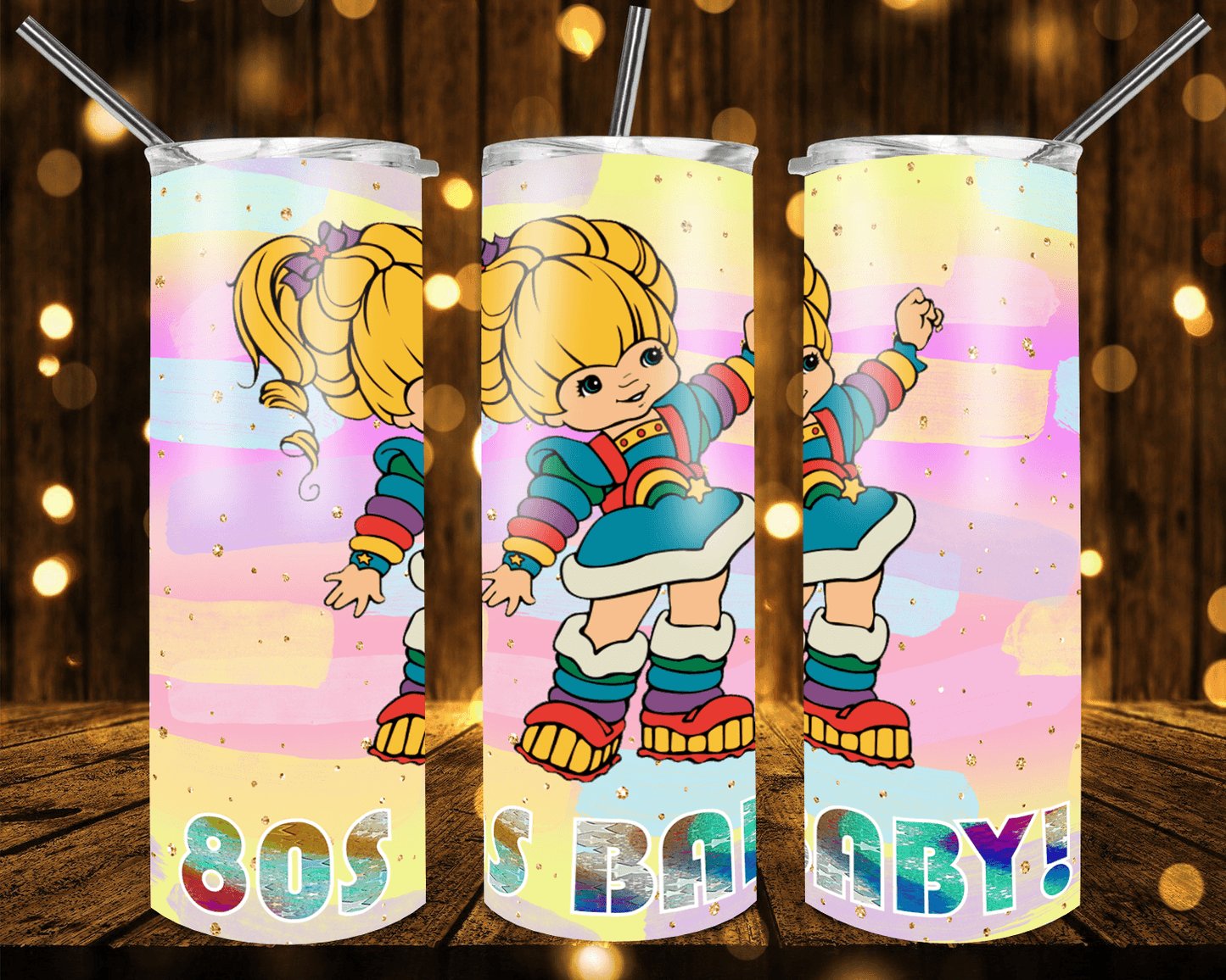 Rainbow Brite Collection Waterslide Wraps - SoCuteINeedOneToo