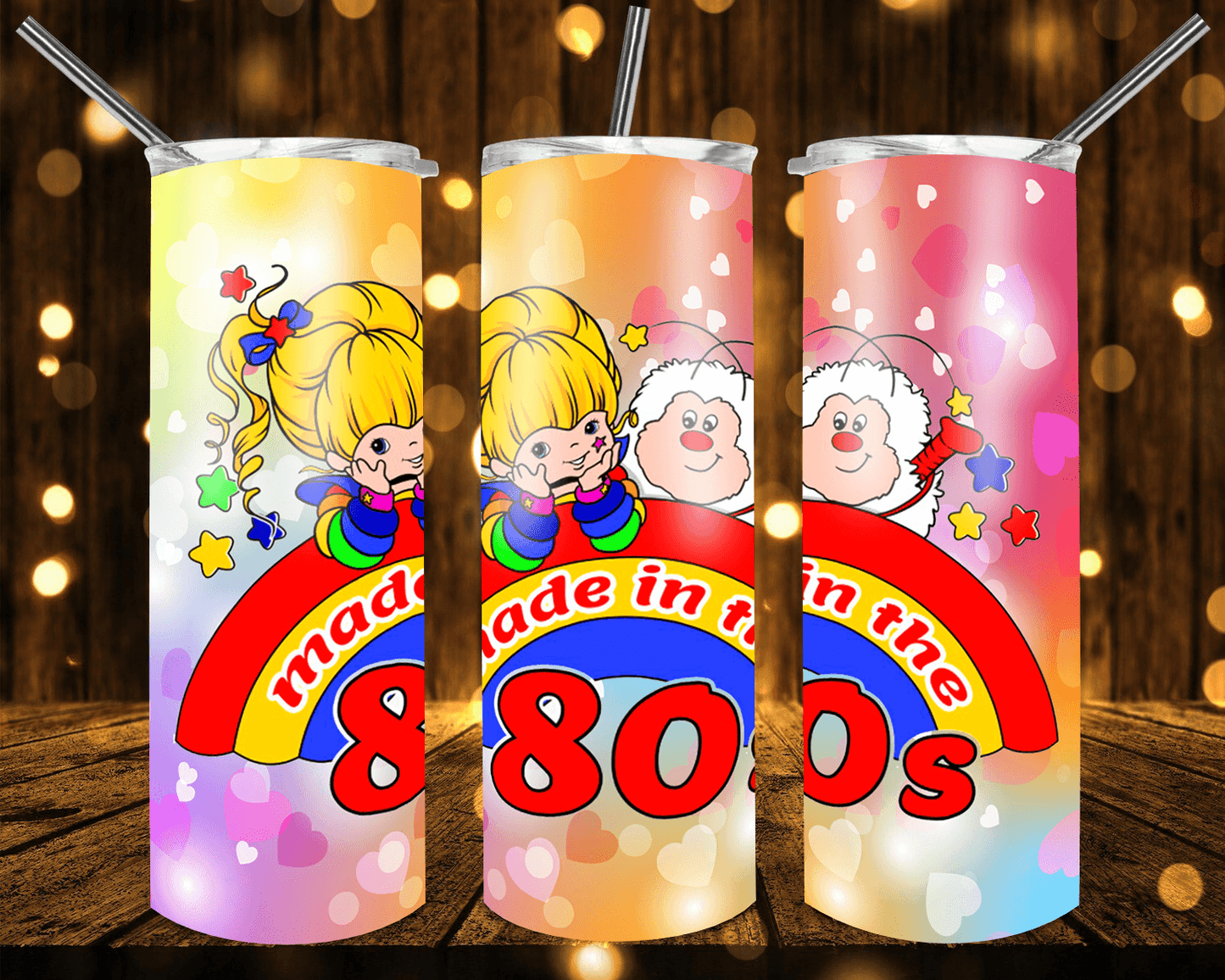 Rainbow Brite Collection Waterslide Wraps - SoCuteINeedOneToo