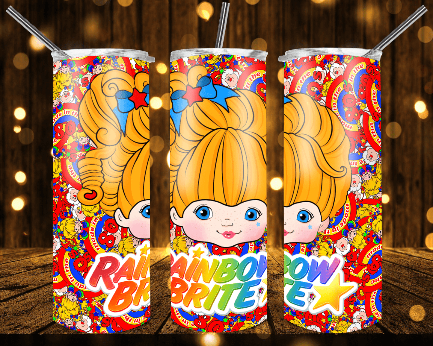 Rainbow Brite Collection Waterslide Wraps - SoCuteINeedOneToo