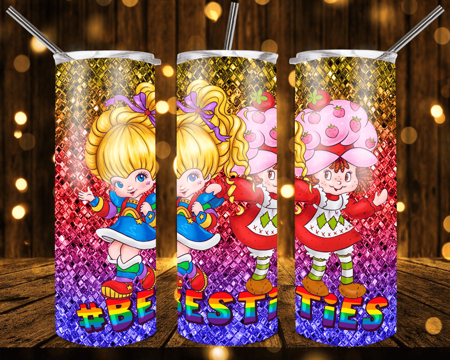 Rainbow Brite Collection Waterslide Wraps - SoCuteINeedOneToo