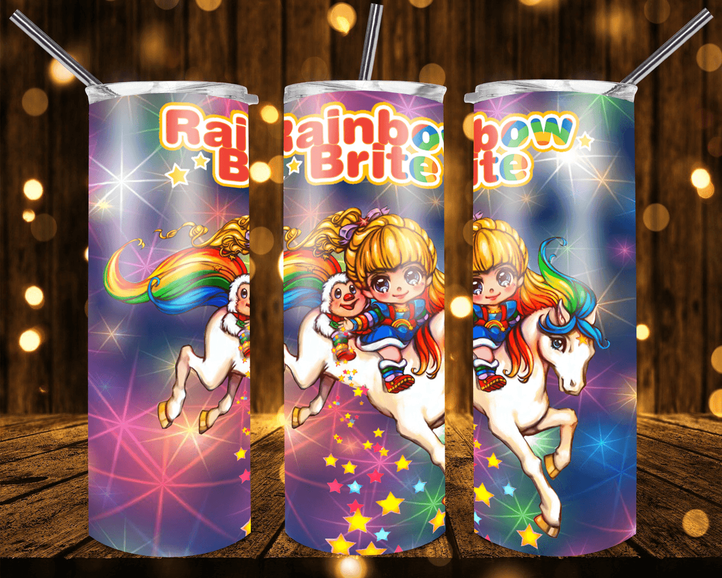 Rainbow Brite Collection Waterslide Wraps - SoCuteINeedOneToo