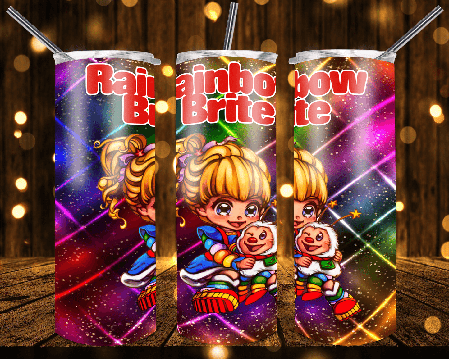 Rainbow Brite Collection Waterslide Wraps - SoCuteINeedOneToo