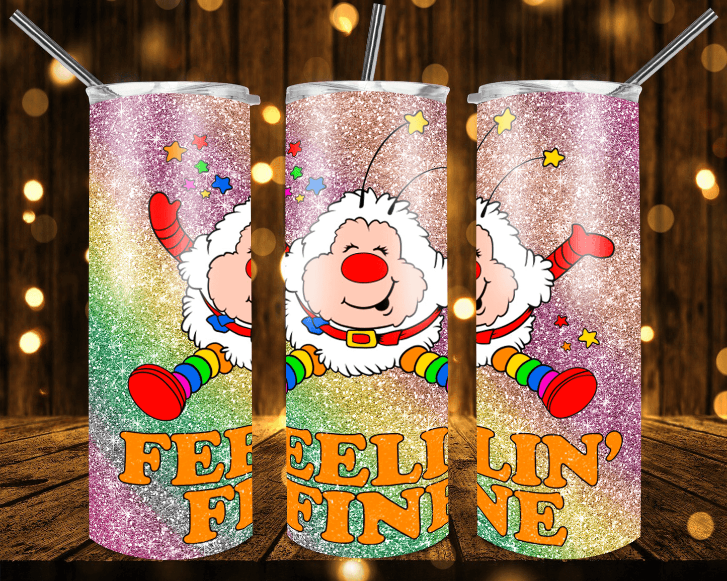 Rainbow Brite Collection Waterslide Wraps - SoCuteINeedOneToo