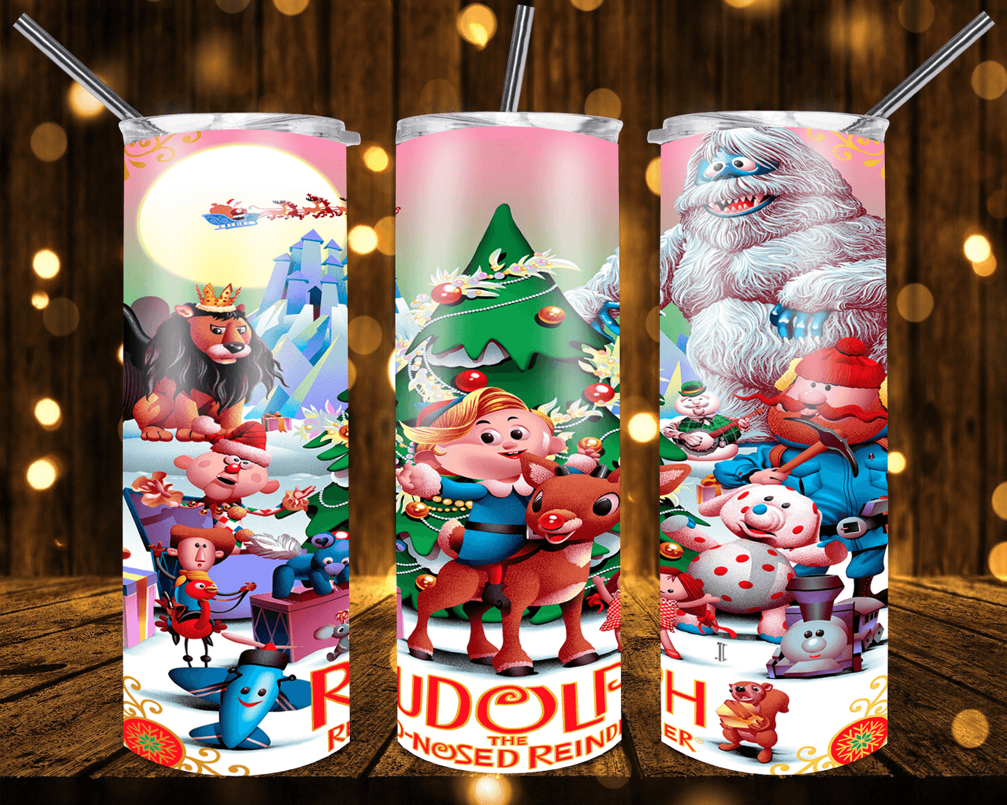 Rudolph The Reindeer Waterslide Wraps - SoCuteINeedOneToo