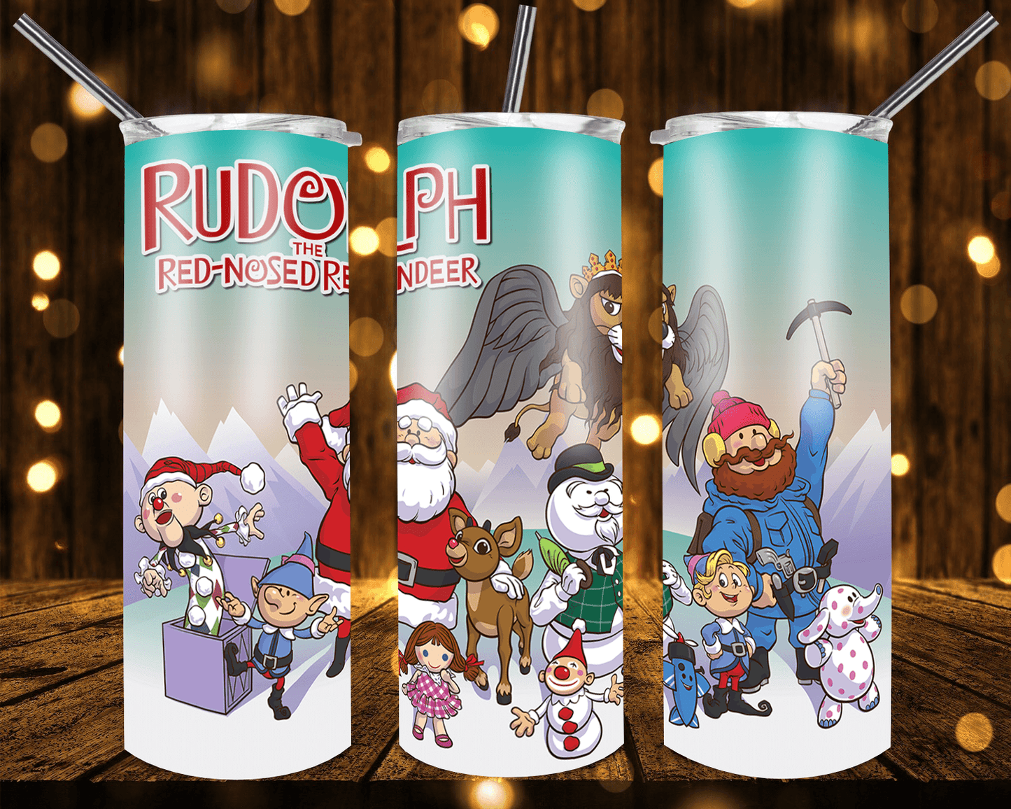 Rudolph The Reindeer Waterslide Wraps - SoCuteINeedOneToo