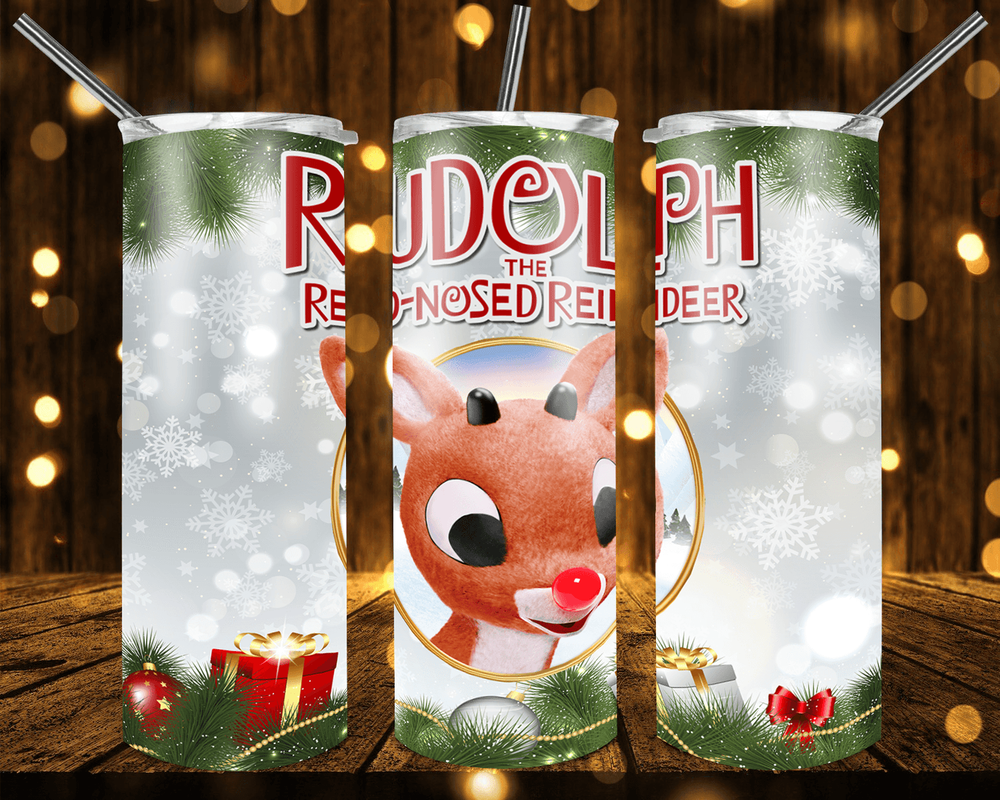 Rudolph The Reindeer Waterslide Wraps - SoCuteINeedOneToo
