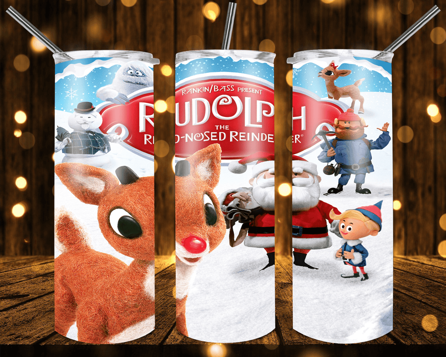Rudolph The Reindeer Waterslide Wraps - SoCuteINeedOneToo