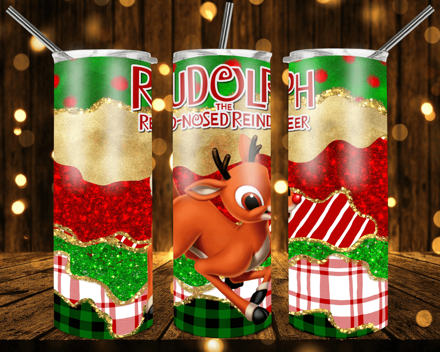 Rudolph The Reindeer Waterslide Wraps - SoCuteINeedOneToo