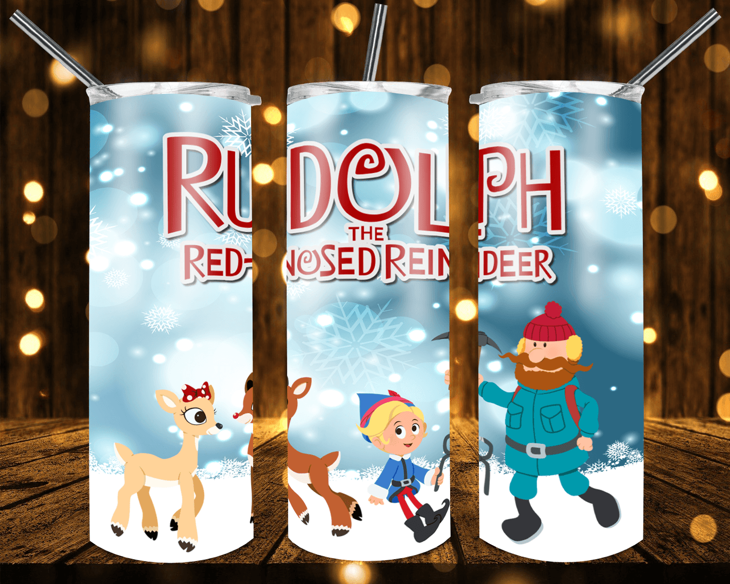 Rudolph The Reindeer Waterslide Wraps - SoCuteINeedOneToo