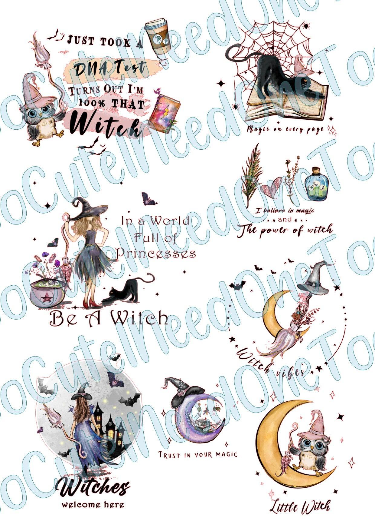 Witch Sayings Waterslides - SoCuteINeedOneToo