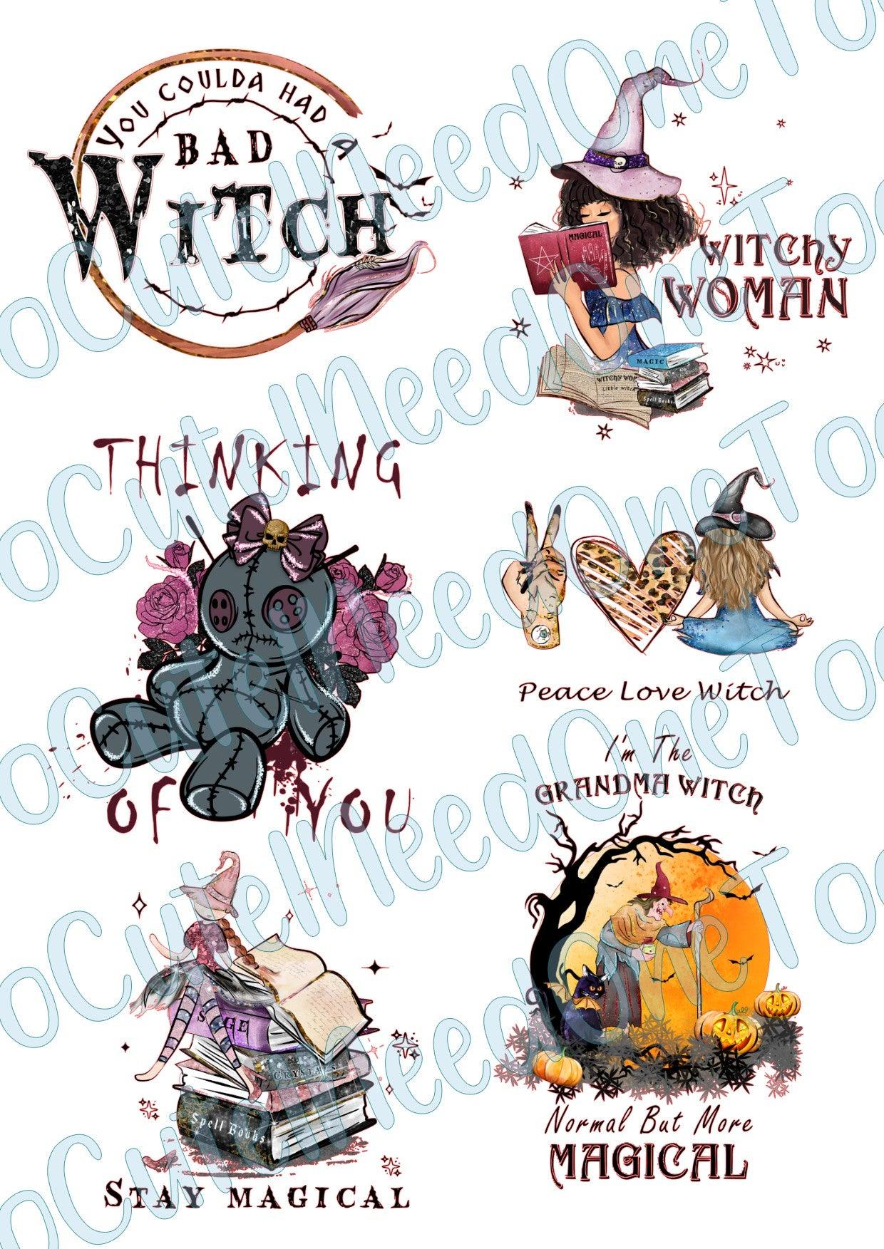Witch Sayings Waterslides - SoCuteINeedOneToo