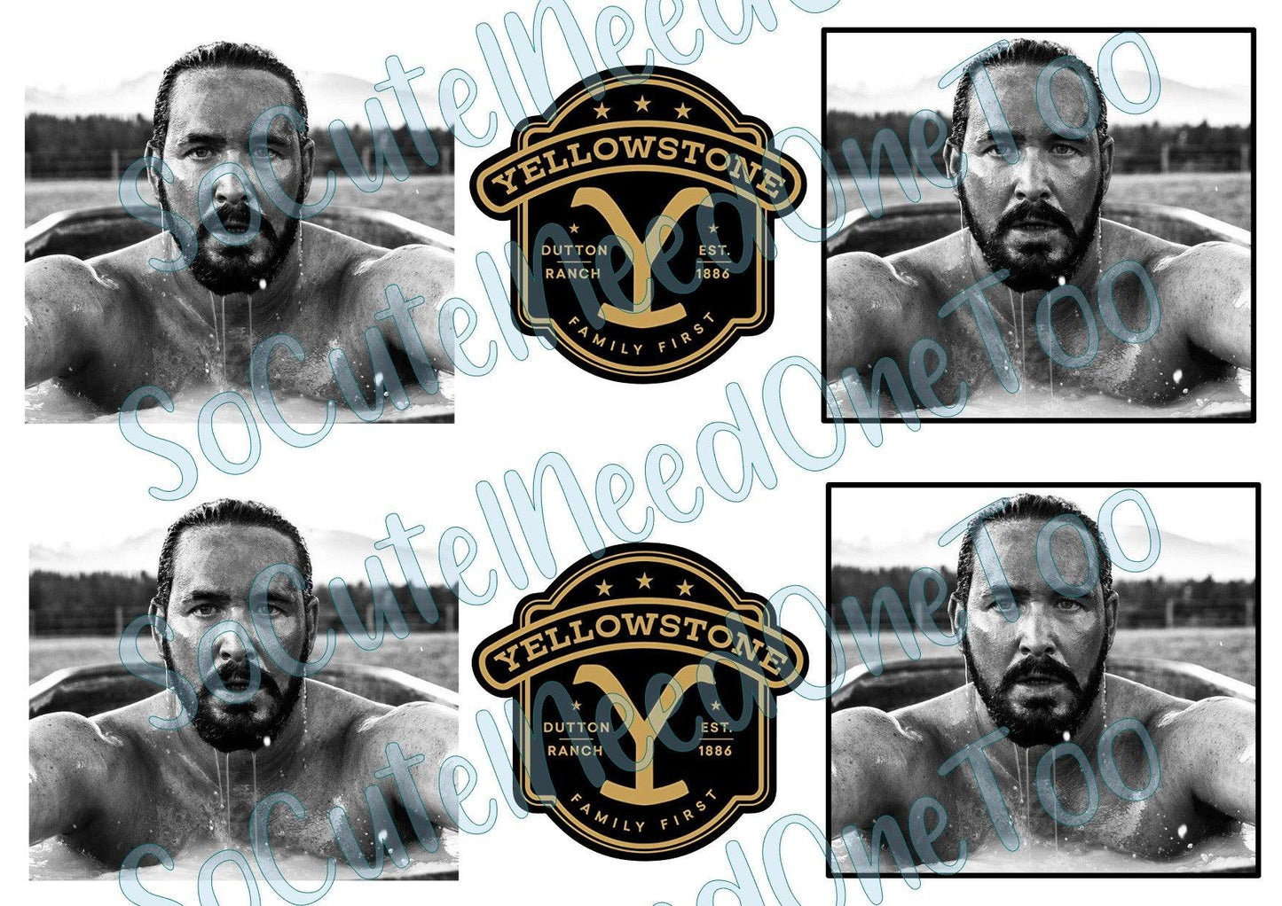 Yellowstone - RIP IN TUB Decals - SoCuteINeedOneToo