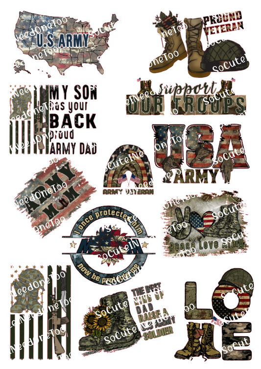  Army_Strong Waterslide Decals SoCuteINeedOneToo