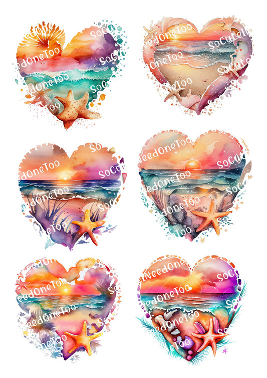 Beach_-_Hearts_2 Waterslide Decals SoCuteINeedOneToo