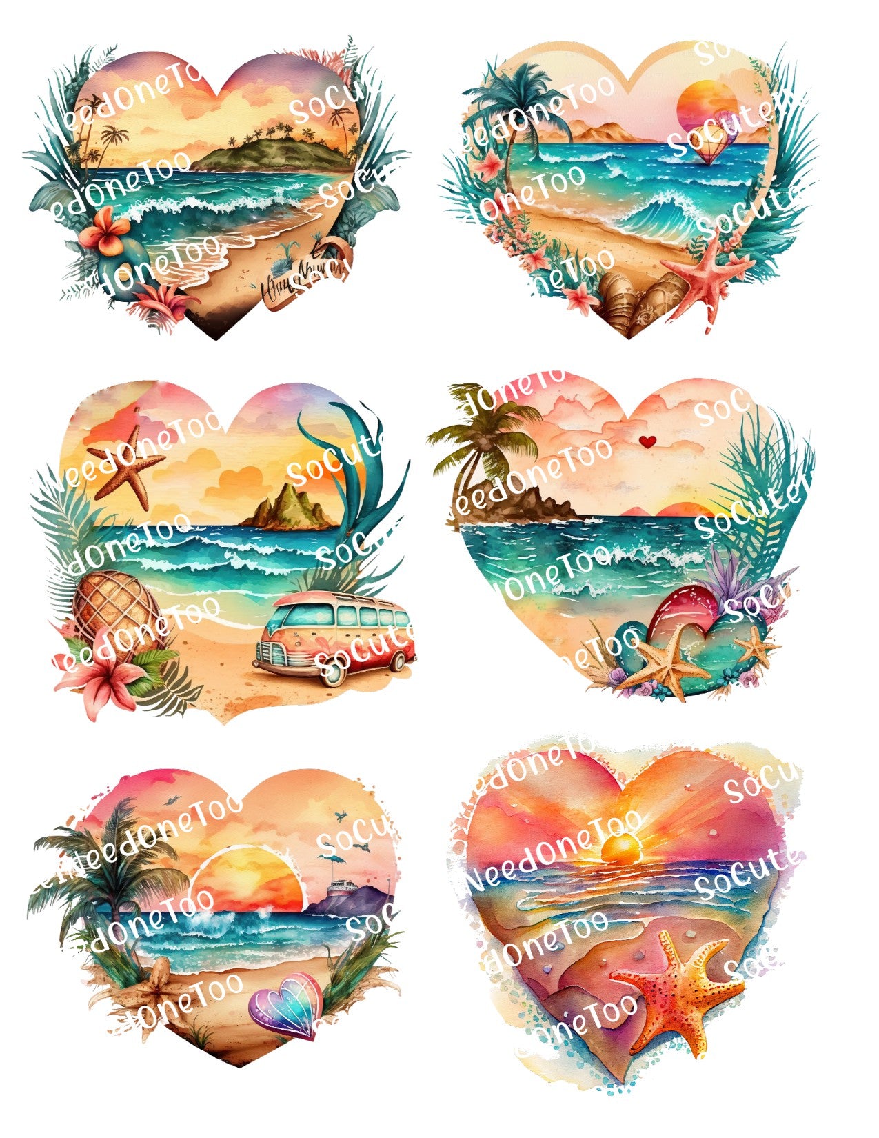 Beach_-_Hearts_3 Waterslide Decals SoCuteINeedOneToo