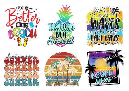 Beach Life Is Better Waterslide Decals SoCuteINeedOneToo