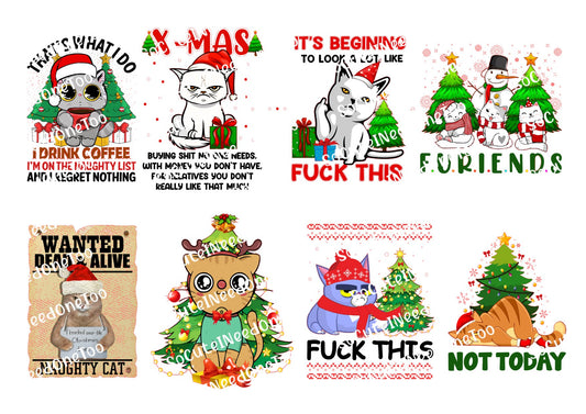Cat's Saying Funny Adult Phrases