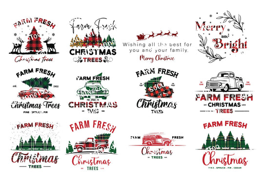 Farm Fresh - Waterslide Decals
