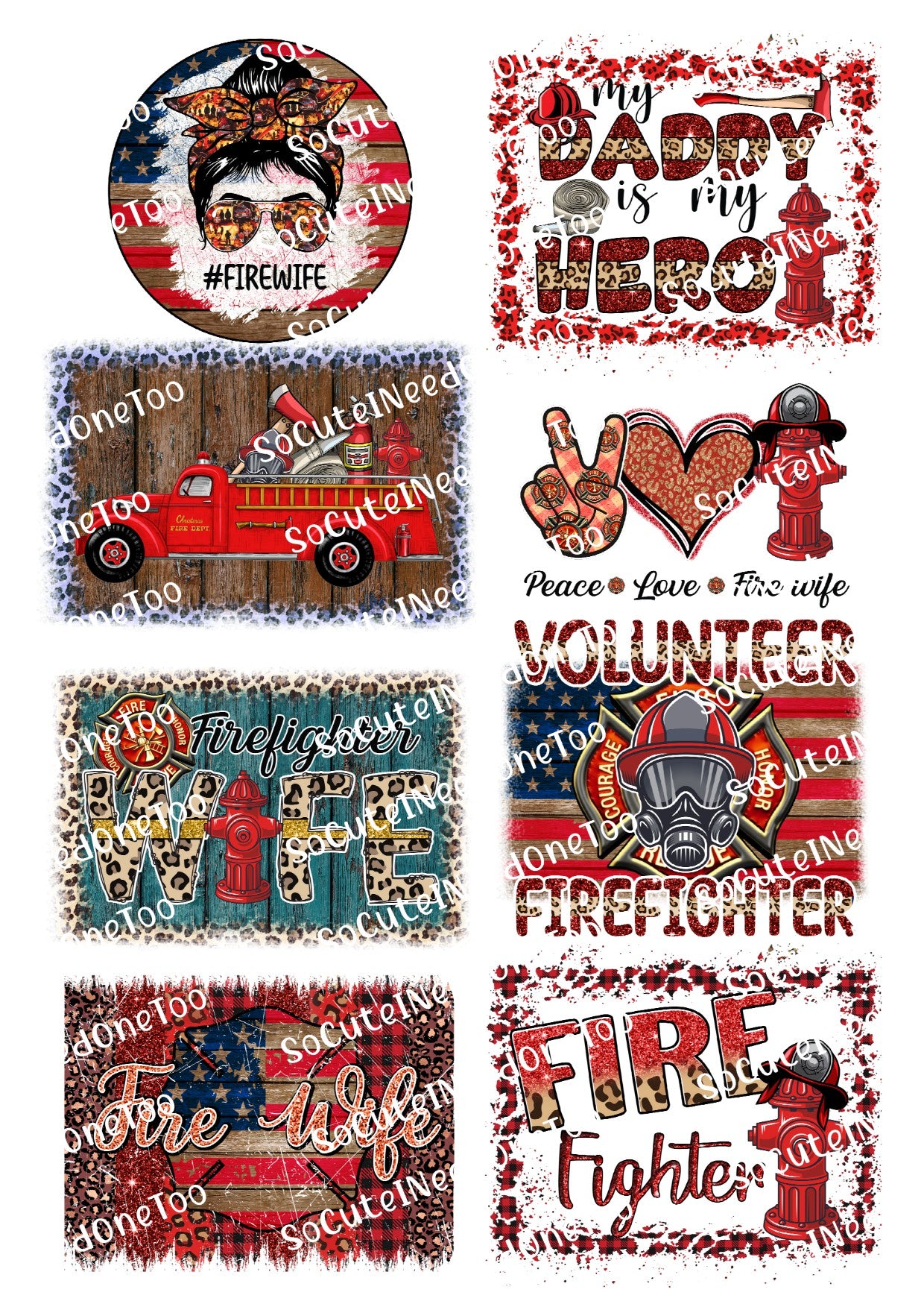 Firefighter_8 Waterslide Decals Socuteineedonetoo